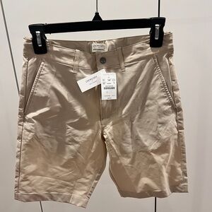 Crewcuts Men's Beige Flat Front Shorts